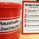 Der "Haushalts-Löschkübel"