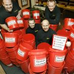 Außergewöhnliche Mitglieder-Werbeaktion der FF Vallstedt/Alvesse; Foto: Braunschweiger Zeitung
