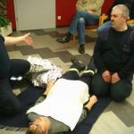 Erste-Hilfe-Auffrischung im Feuerwehrhaus Vallstedt