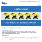 Die Feuerwehr Vallstedt/Alvesse ist im Finale des Dräger Website-Wettbewerbs!