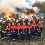 Brasiwadi in Vallstedt unterstützt durch die Jugendfeuerwehr